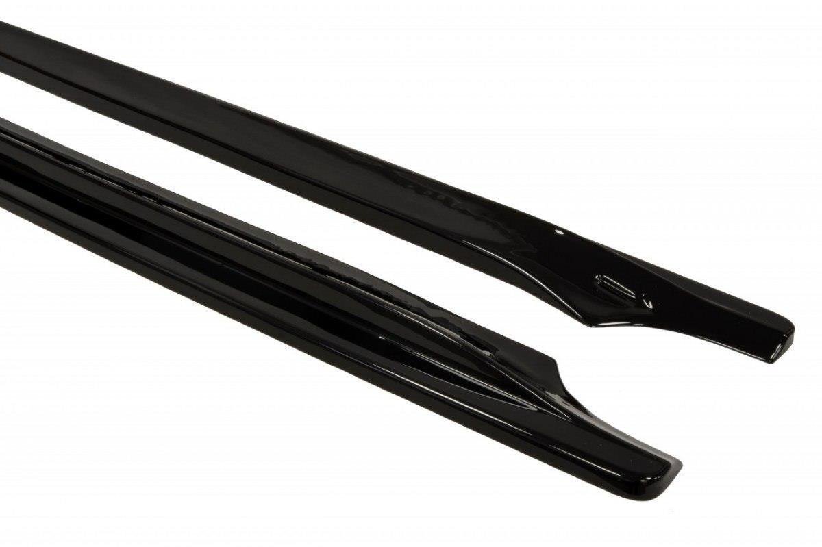 Seitenschweller Ansatz für Jeep Grand Cherokee WK2 Summit Facelift Carbon Look