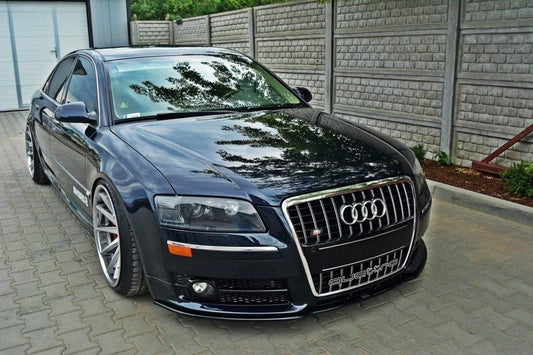 Front Ansatz für VW AUDI S8 D3 schwarz Hochglanz
