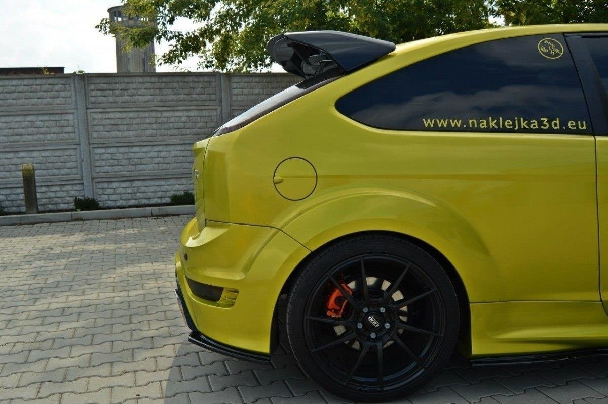 Spoiler CAP für Ford Focus RS Mk2 schwarz Hochglanz