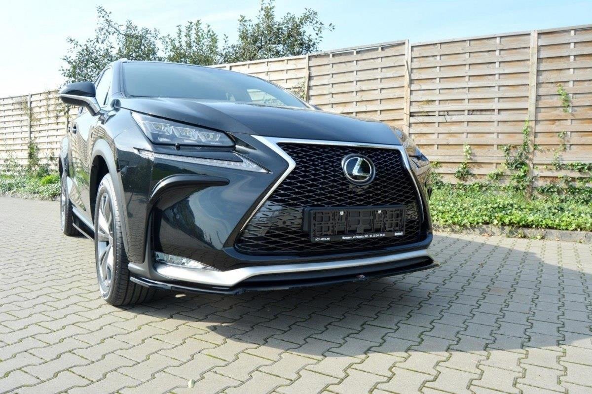 Nebelleuchten Abdeckung für Lexus NX Mk1 schwarz matt