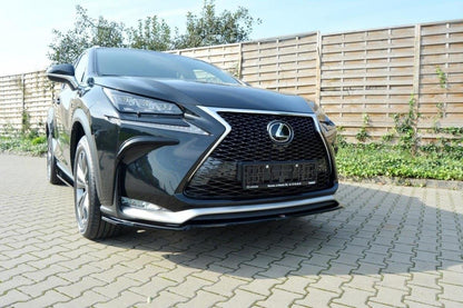 Nebelleuchten Abdeckung für Lexus NX Mk1 schwarz matt