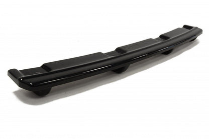 Mittlerer Diffusor Heck Ansatz für BMW 1er F20/F21 M-Power im DTM LOOK schwarz Hochglanz