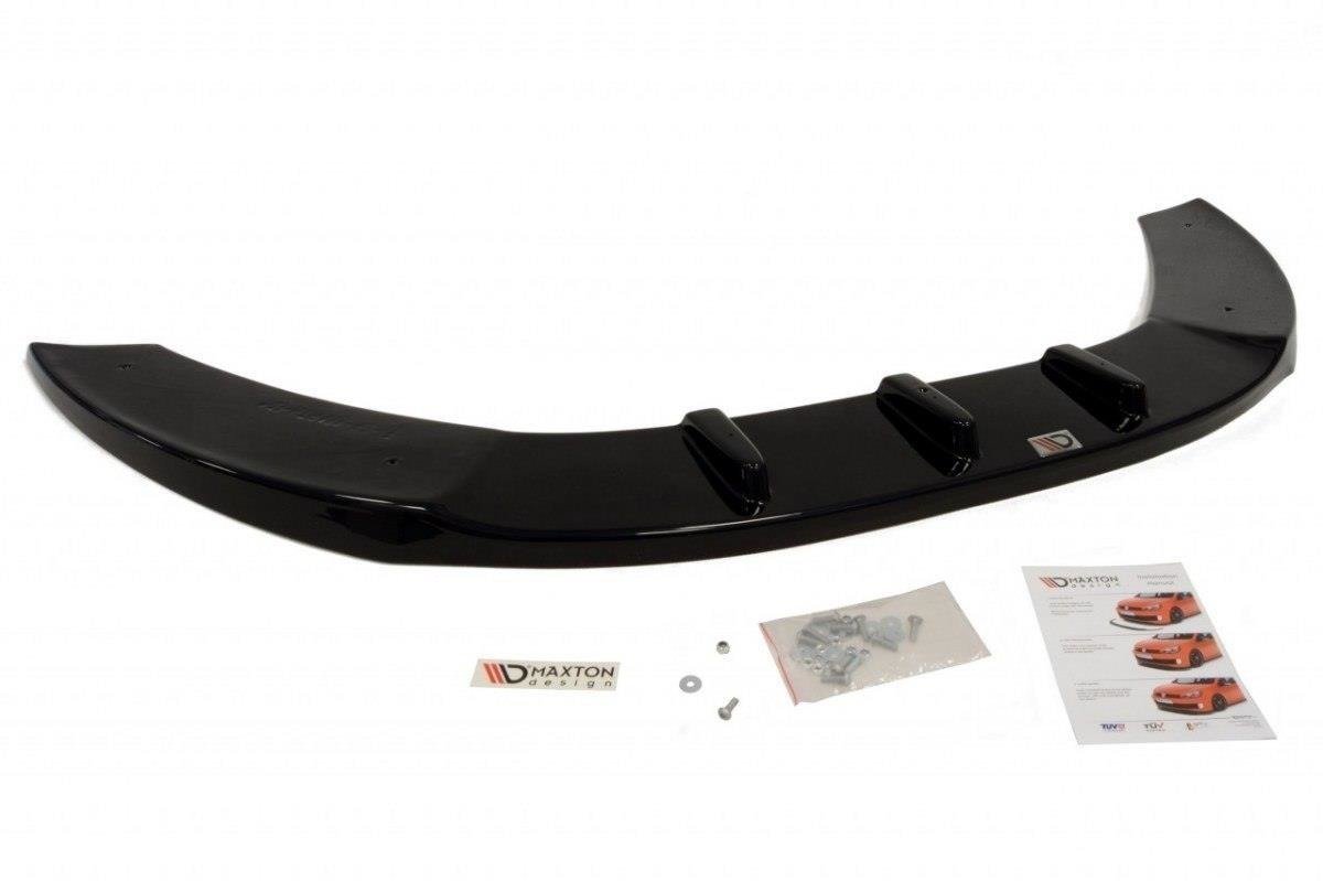 Front Ansatz V.1 für FIAT GRANDE PUNTO ABARTH schwarz matt