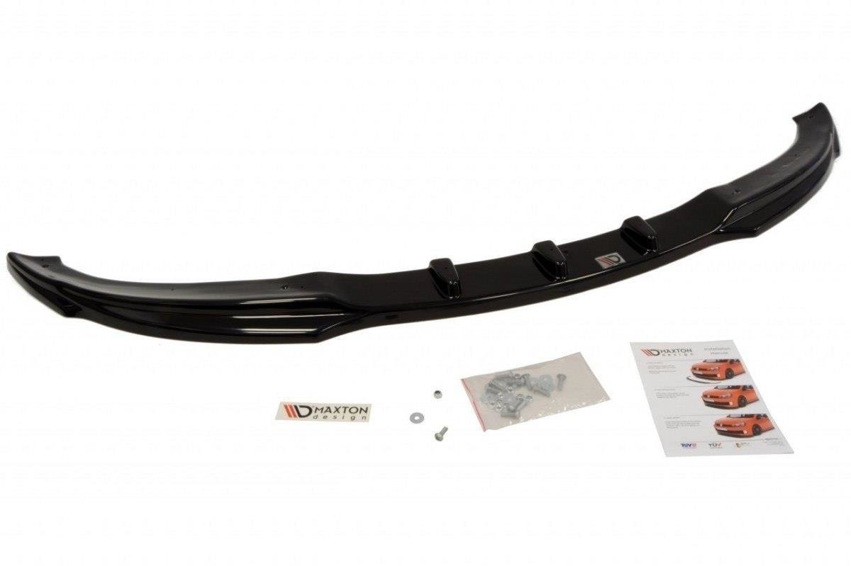 Front Ansatz für BMW 3er E46 COUPE Facelift schwarz matt