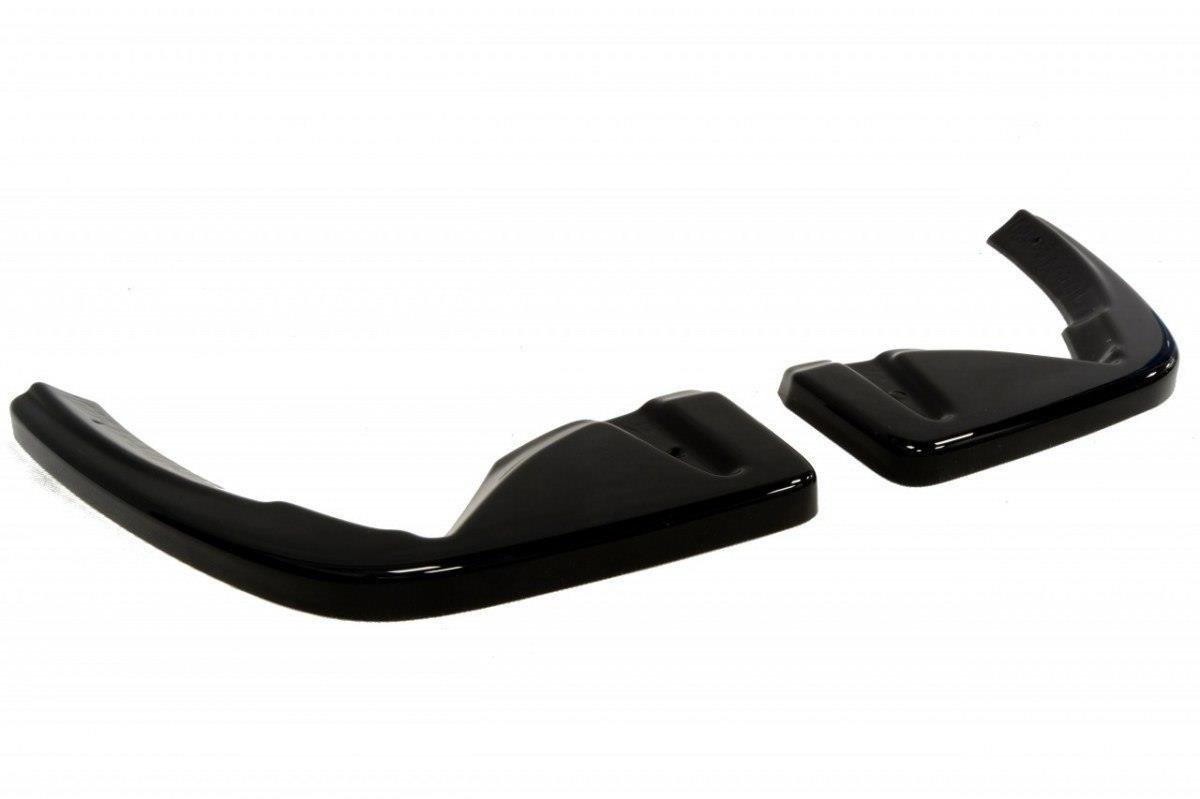 Heck Ansatz Flaps Diffusor für FORD FOCUS 3 RS schwarz matt