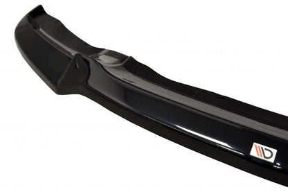 Front Ansatz für v.1 BMW X6 F16 M Paket schwarz Hochglanz