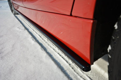 Seitenschweller Ansatz für BMW 3er F30 Carbon Look