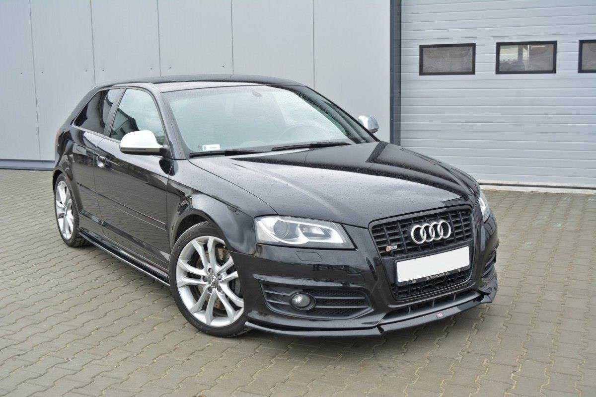 Front Ansatz V.1 für Audi S3 8P FL schwarz Hochglanz