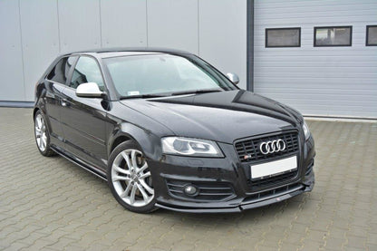 Front Ansatz V.1 für Audi S3 8P FL schwarz Hochglanz