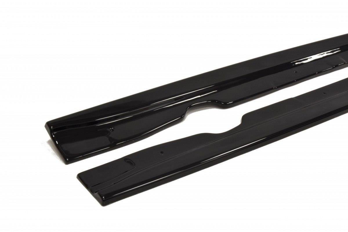 Seitenschweller Ansatz für BMW M3 E92 / E93 schwarz matt