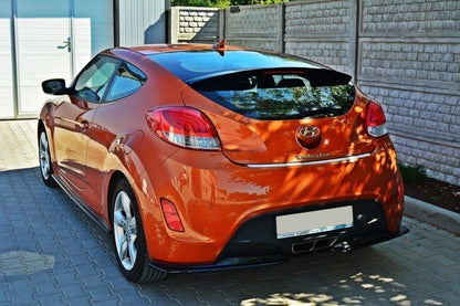 Dokładki Progów Hyundai Veloster schwarz Hochglanz