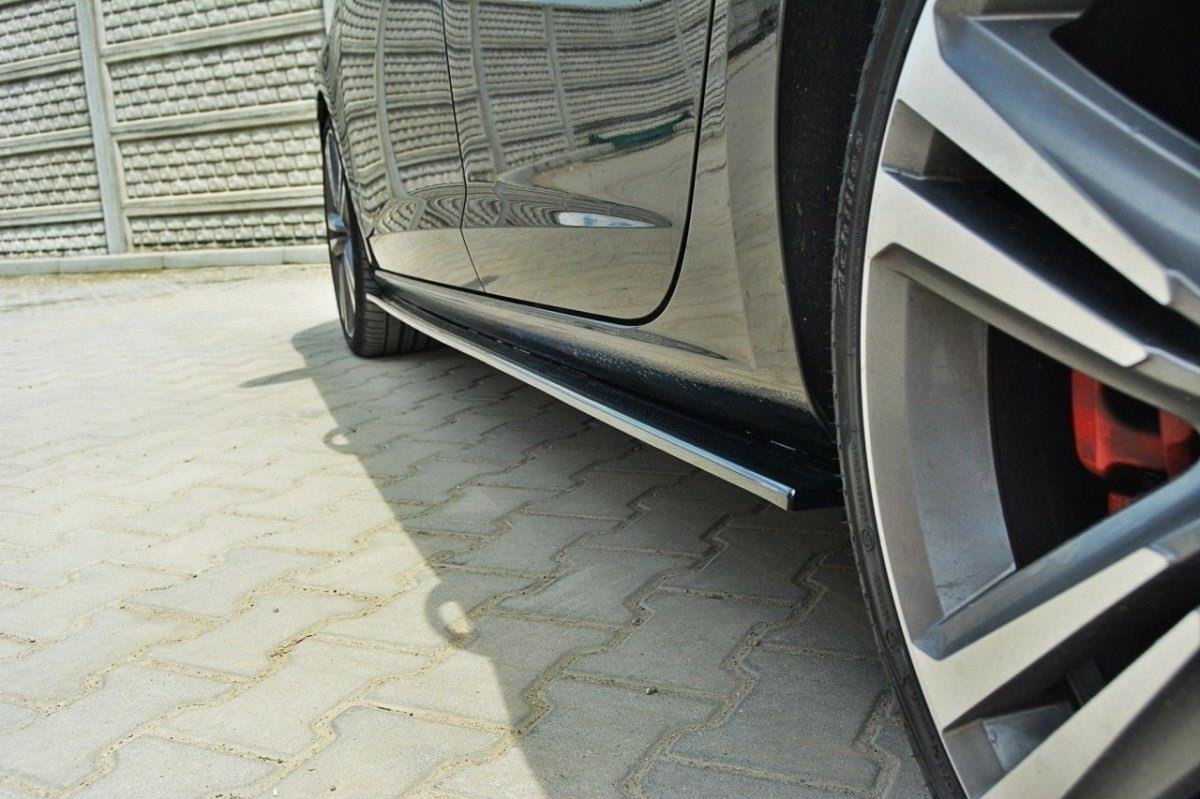 Seitenschweller Ansatz für SEAT LEON III CUPRA / FR Carbon Look