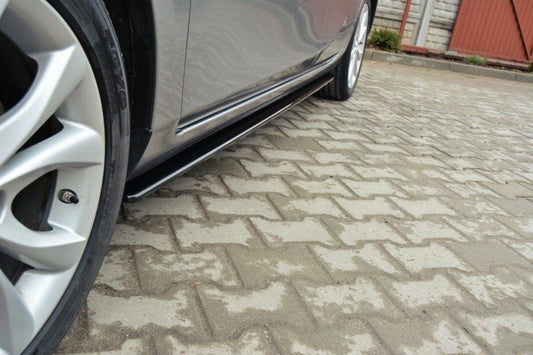 Seitenschweller Ansatz für MAZDA 3 MK2 SPORT (vor Facelift) Carbon Look