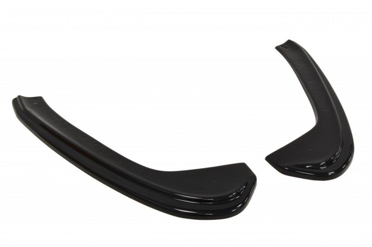Heck Ansatz Flaps Diffusor für MASERATI GRANTURISMO 2007-2011 schwarz Hochglanz