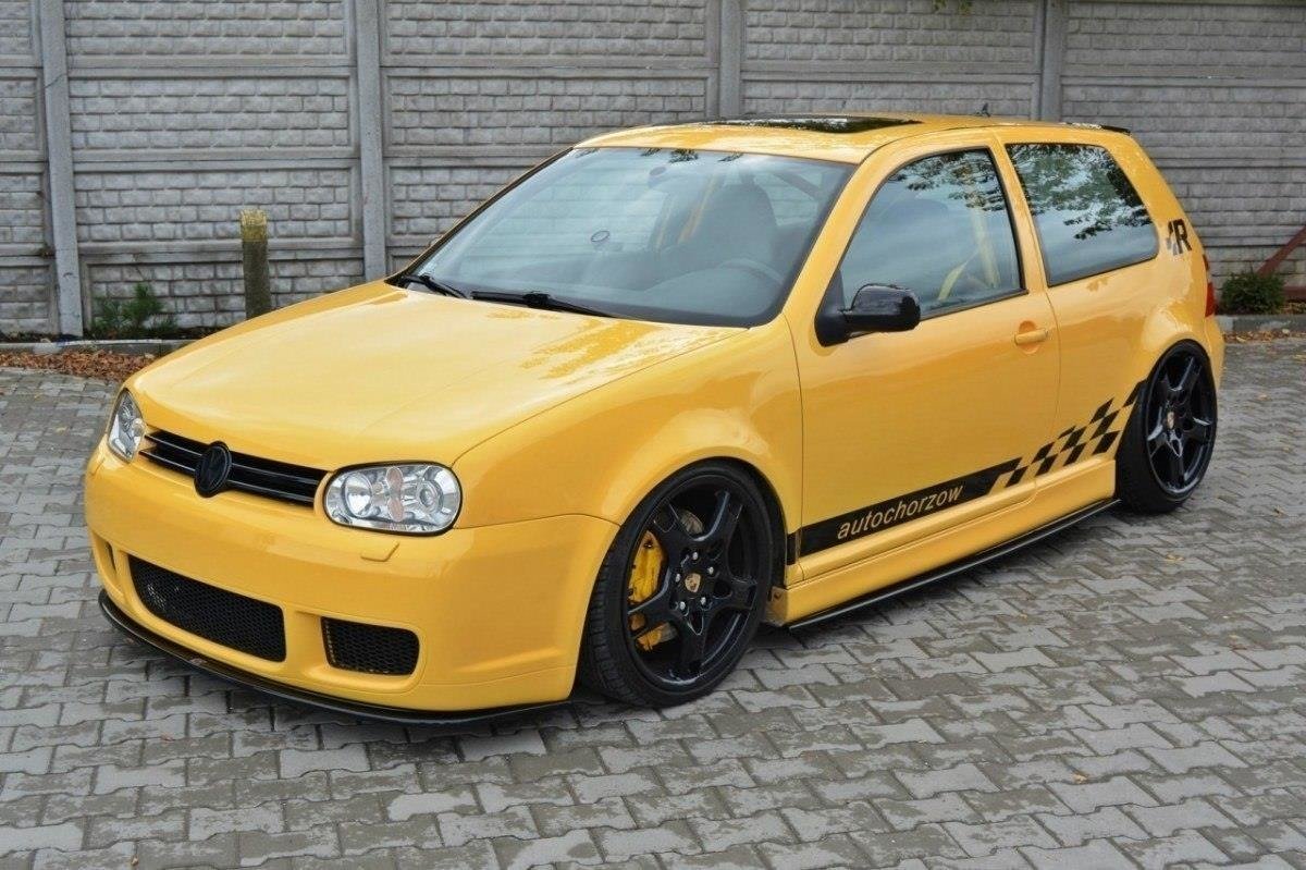 Front Ansatz für VW GOLF 4 R32 schwarz matt
