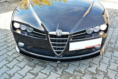 Front Ansatz für v.2 ALFA ROMEO 159 schwarz Hochglanz