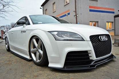 Seitenschweller Ansatz für Audi TT RS 8J schwarz matt