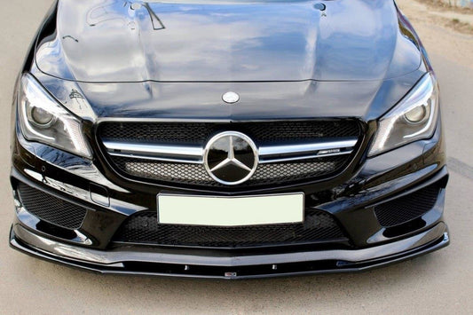 Front Ansatz für v.2 MERCEDES CLA 45 AMG C117 (vor Facelift) Carbon Look