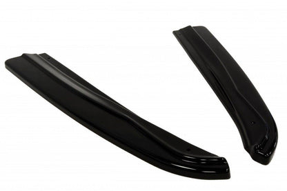 Heck Ansatz Flaps Diffusor für MERCEDES CLS C218 AMG LINE schwarz matt