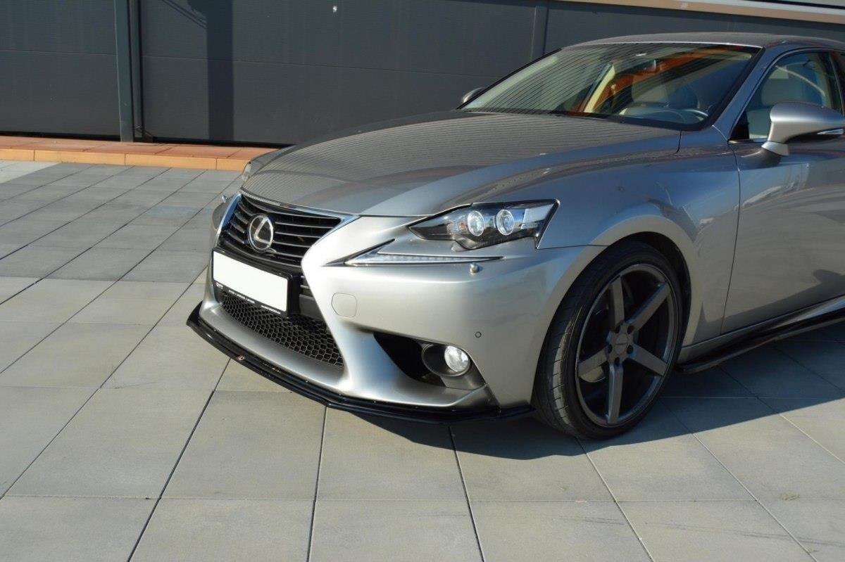 Front Ansatz V.1 für Lexus IS Mk3 schwarz matt