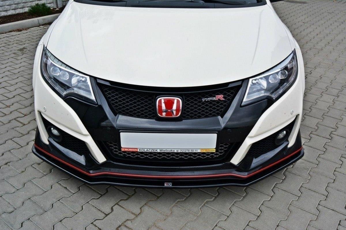 Front Ansatz für v.1 HONDA CIVIC IX TYPE R Carbon Look