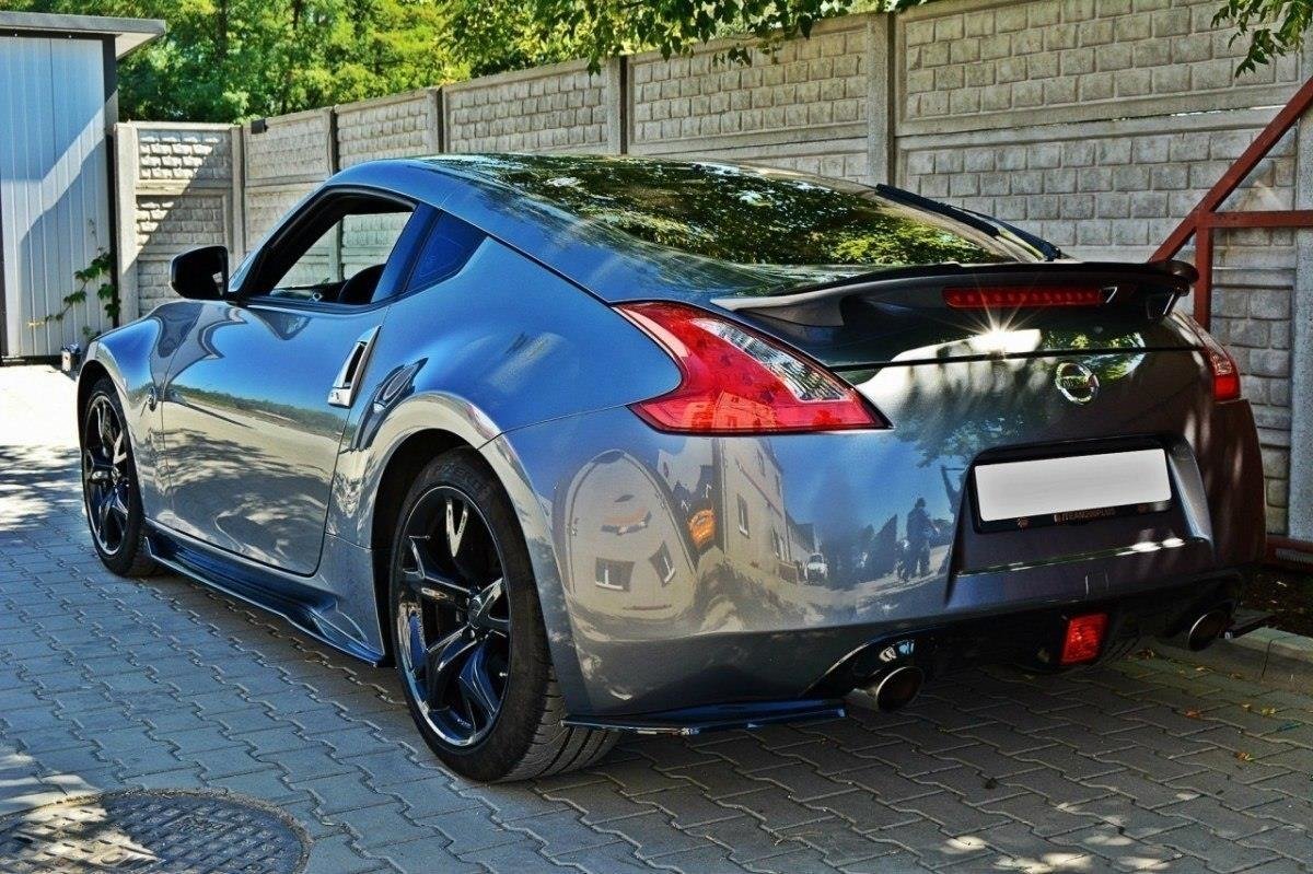 Seitenschweller Ansatz für V.1 für Nissan 370Z schwarz matt