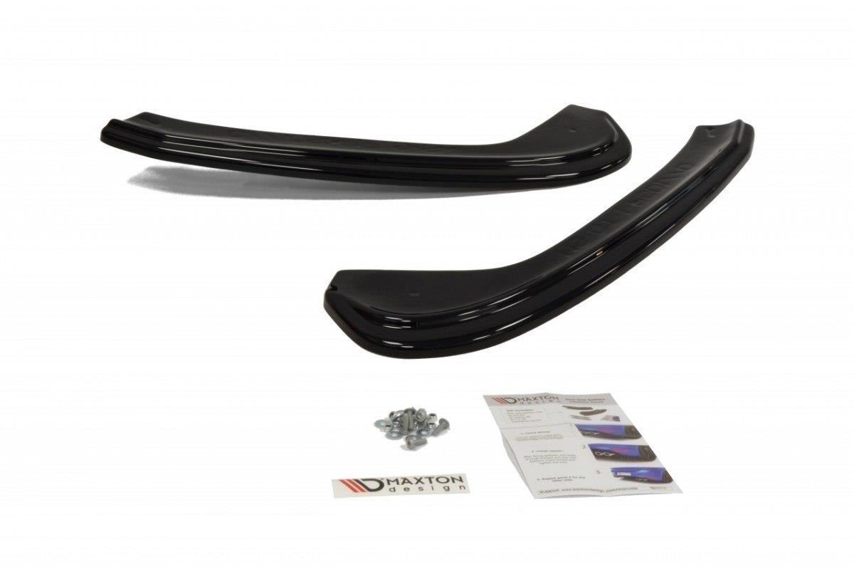 Heck Ansatz Flaps Diffusor für MASERATI GRANTURISMO 2007-2011 schwarz matt