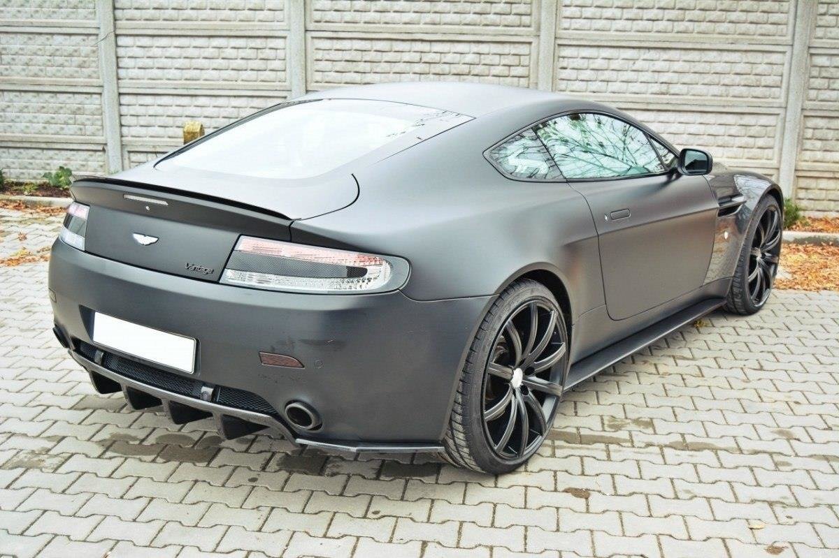 Spoiler CAP für ASTON MARTIN V8 VANTAGE schwarz Hochglanz