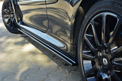 Seitenschweller Ansatz für RENAULT CLIO MK3 RS Carbon Look