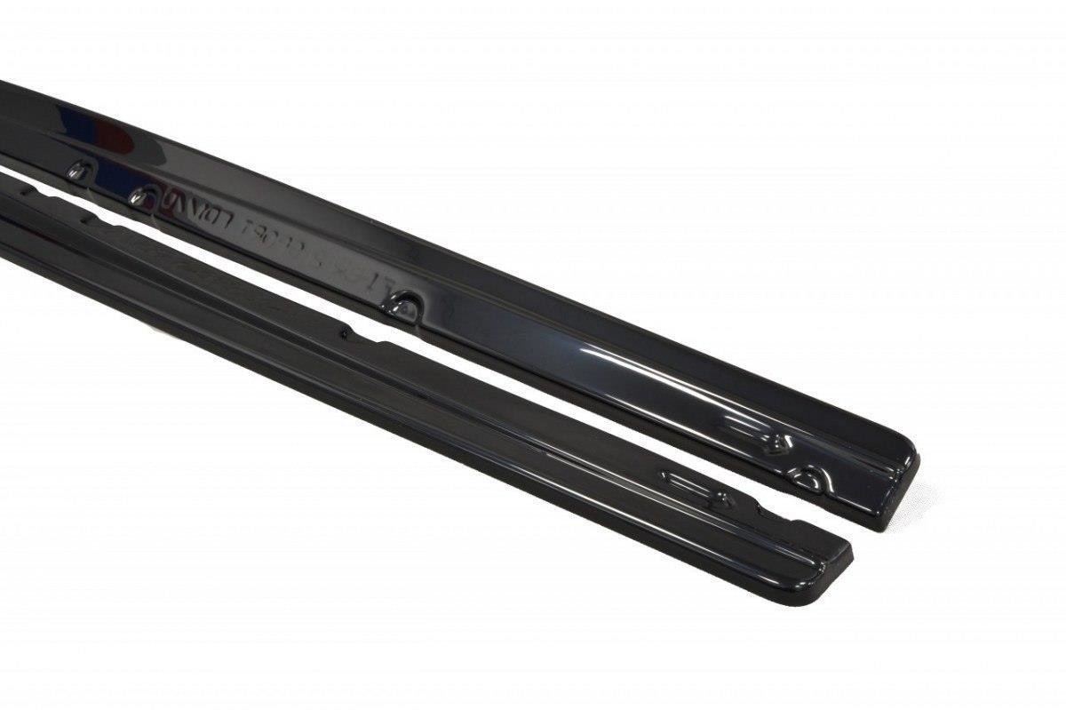 Seitenschweller Ansatz für Fiat Bravo MK 2 SPORT schwarz Hochglanz