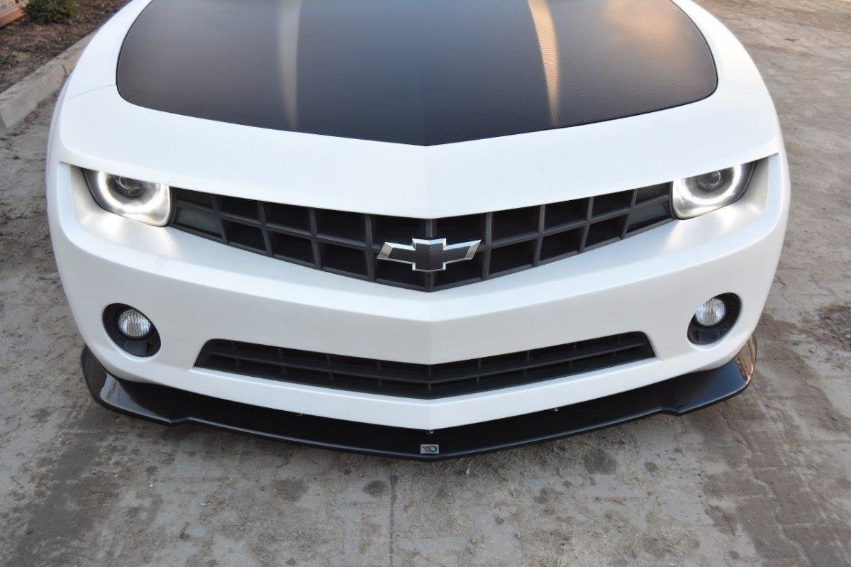 Front Ansatz für Chevrolet Camaro 5 schwarz Hochglanz