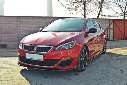 Front Ansatz für v.2 PEUGEOT 308 II GTI schwarz matt