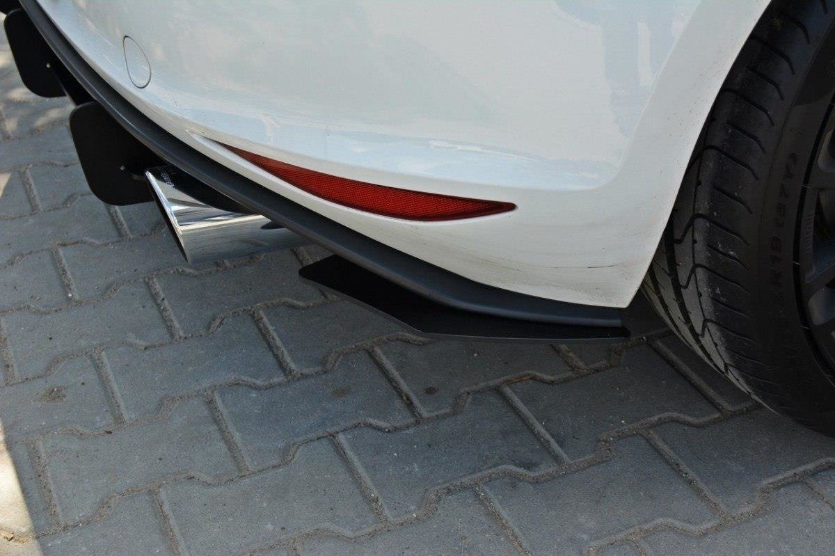 VW GOLF 7 GTI Diffusor Heck Ansatz für Heckschürze für & Heck Ansatz Flaps Diffusor für