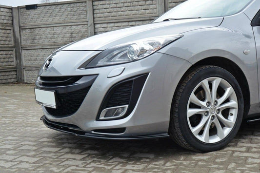 Front Ansatz für MAZDA 3 MK2 SPORT (vor Facelift) Carbon Look