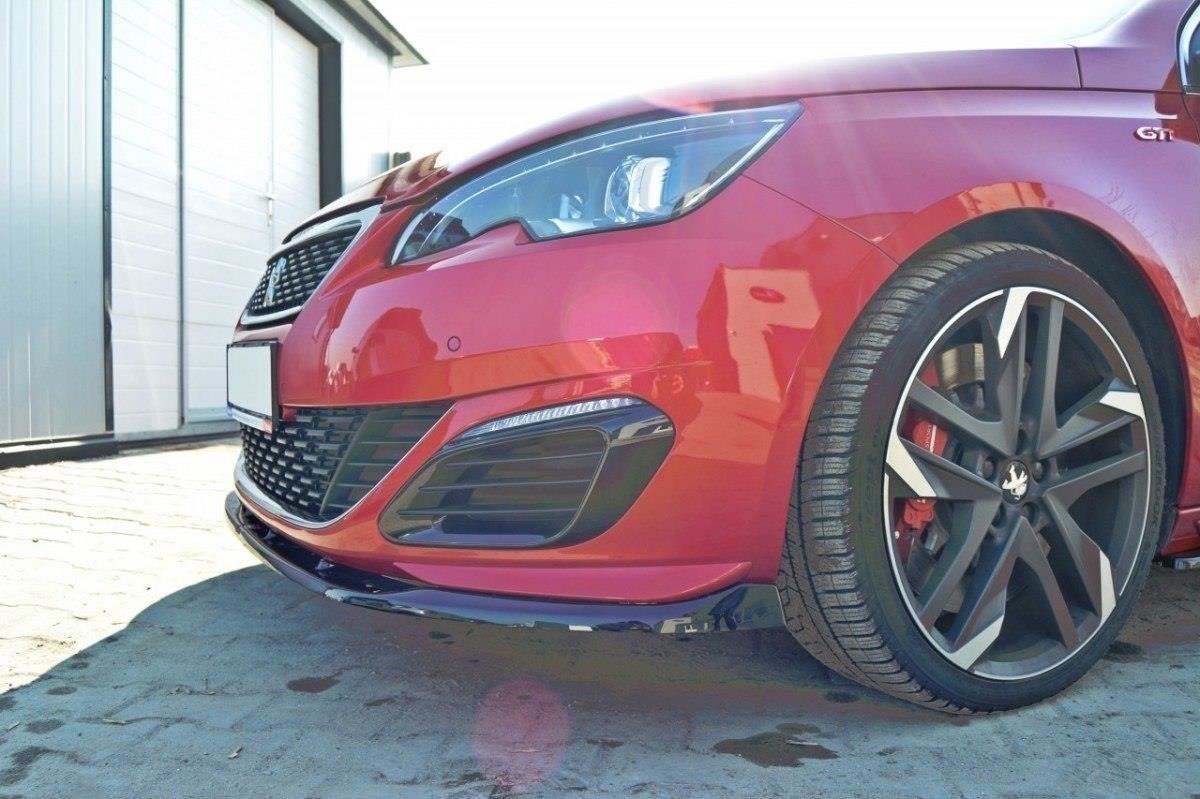 Front Ansatz für v.2 PEUGEOT 308 II GTI schwarz matt