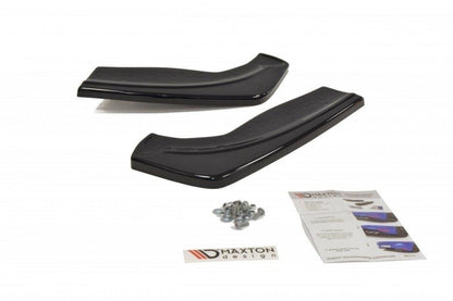 Heck Ansatz Flaps Diffusor für v.1 FORD FOCUS II ST Facelift Carbon Look