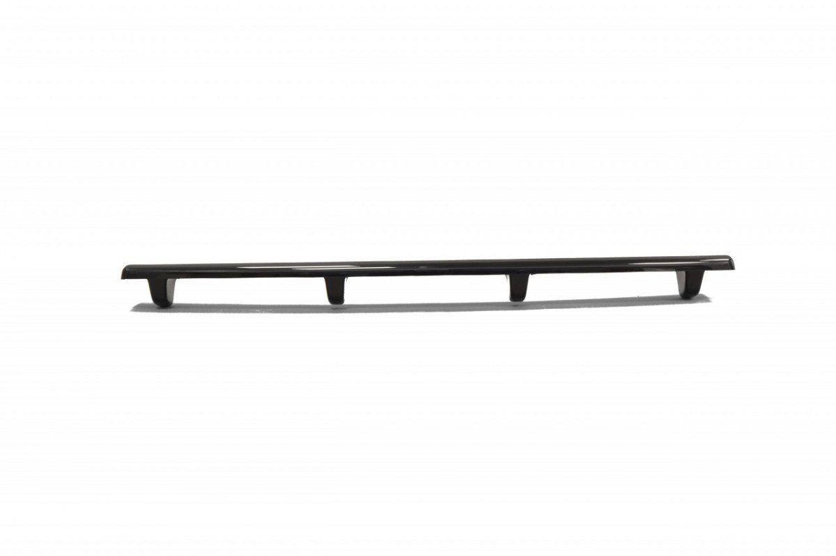 Mittlerer Diffusor Heck Ansatz für BMW 4er F32 M Paket im DTM LOOK schwarz Hochglanz