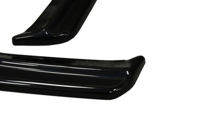 Heck Ansatz Flaps Diffusor für Lexus GS Mk4 Facelift T schwarz Hochglanz