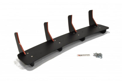 Diffusor Heck Ansatz für Heckschürze für & Heck Ansatz Flaps Diffusor für BMW 4er F32 M Paket