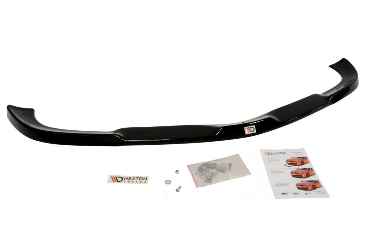 Front Ansatz für MERCEDES SLK R171 STANDARD STOßSTANGE schwarz matt