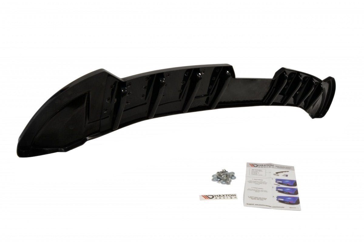 Diffusor Heck Ansatz für SEAT IBIZA 4 SPORTCOUPE (vor Facelift) DTM LOOK Carbon Look