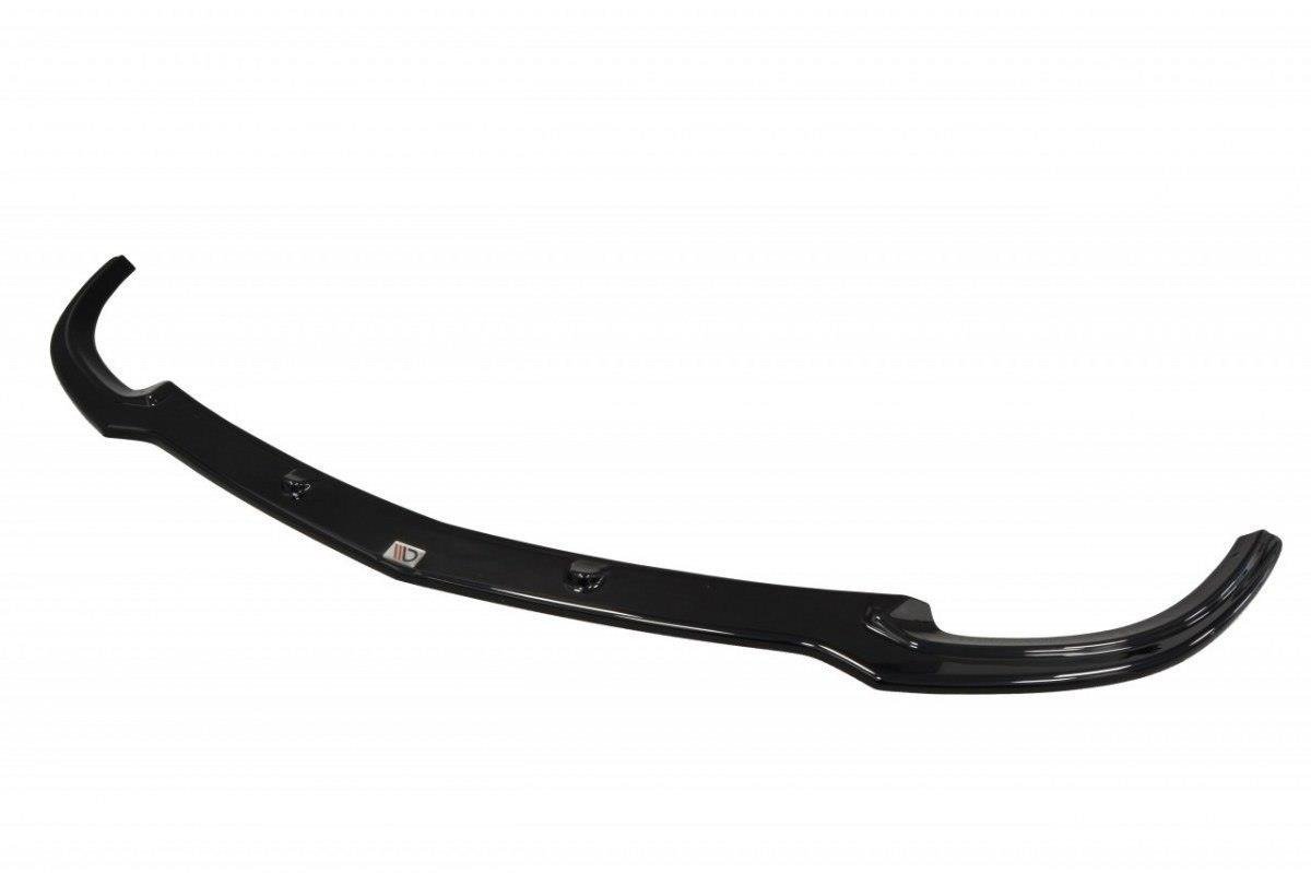 Front Ansatz für Mercedes C W204 AMG-Line (vor Facelift) schwarz Hochglanz