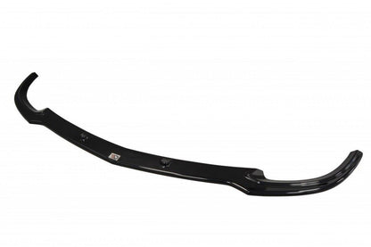 Front Ansatz für Mercedes C W204 AMG-Line (vor Facelift) schwarz Hochglanz