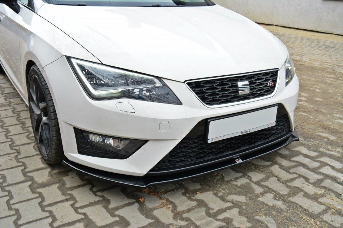 Front Ansatz für SEAT LEON III CUPRA / FR schwarz matt