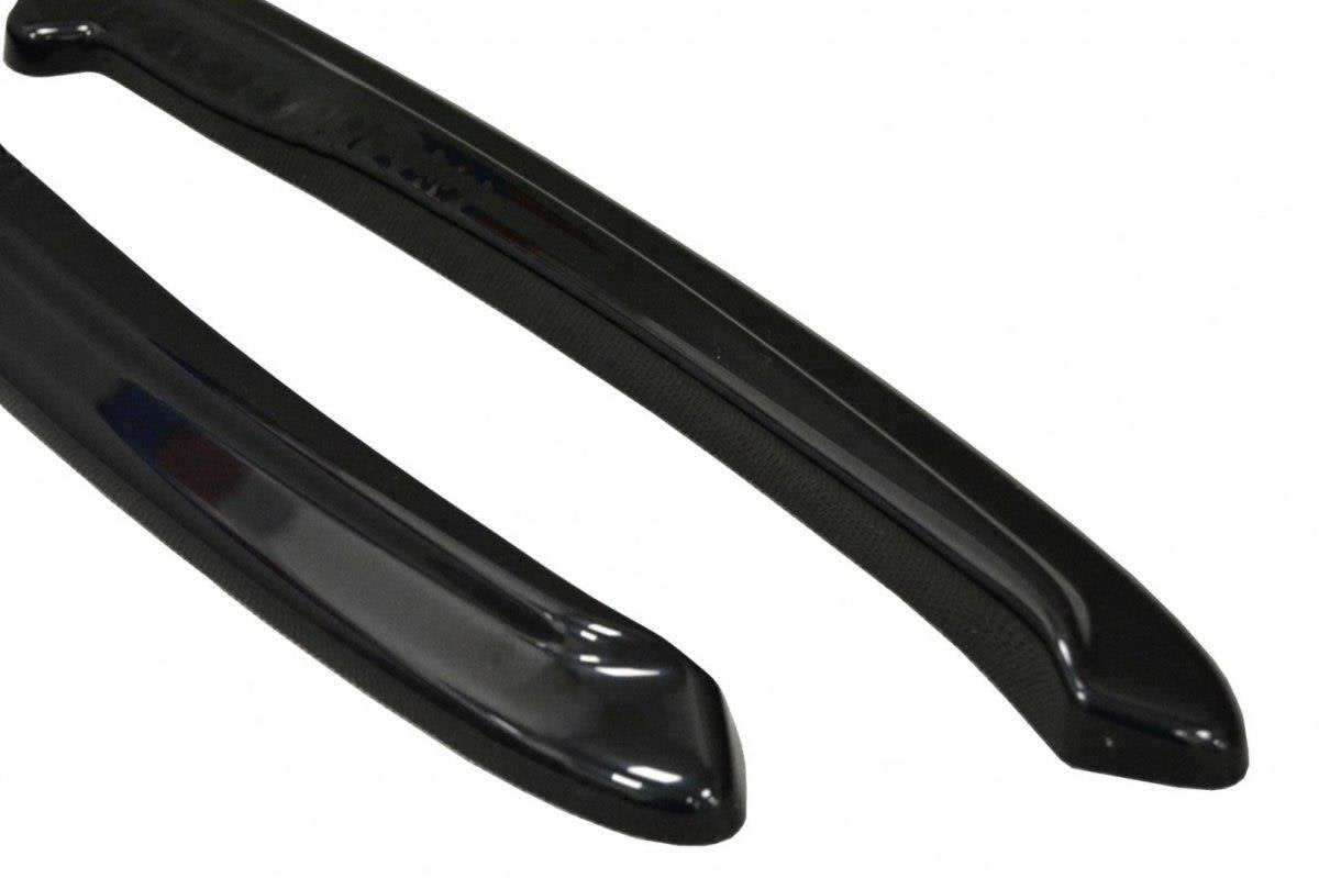 Heck Ansatz Flaps Diffusor für Lexus IS Mk3 Facelift T schwarz Hochglanz