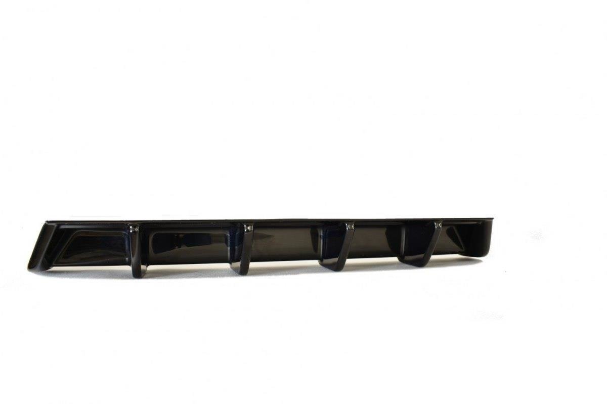 Diffusor Heck Ansatz für VW GOLF 7 GTI FACELIFT Carbon Look