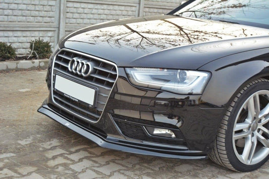 Front Diffuser V.2 Audi A4 B8 FL schwarz matt