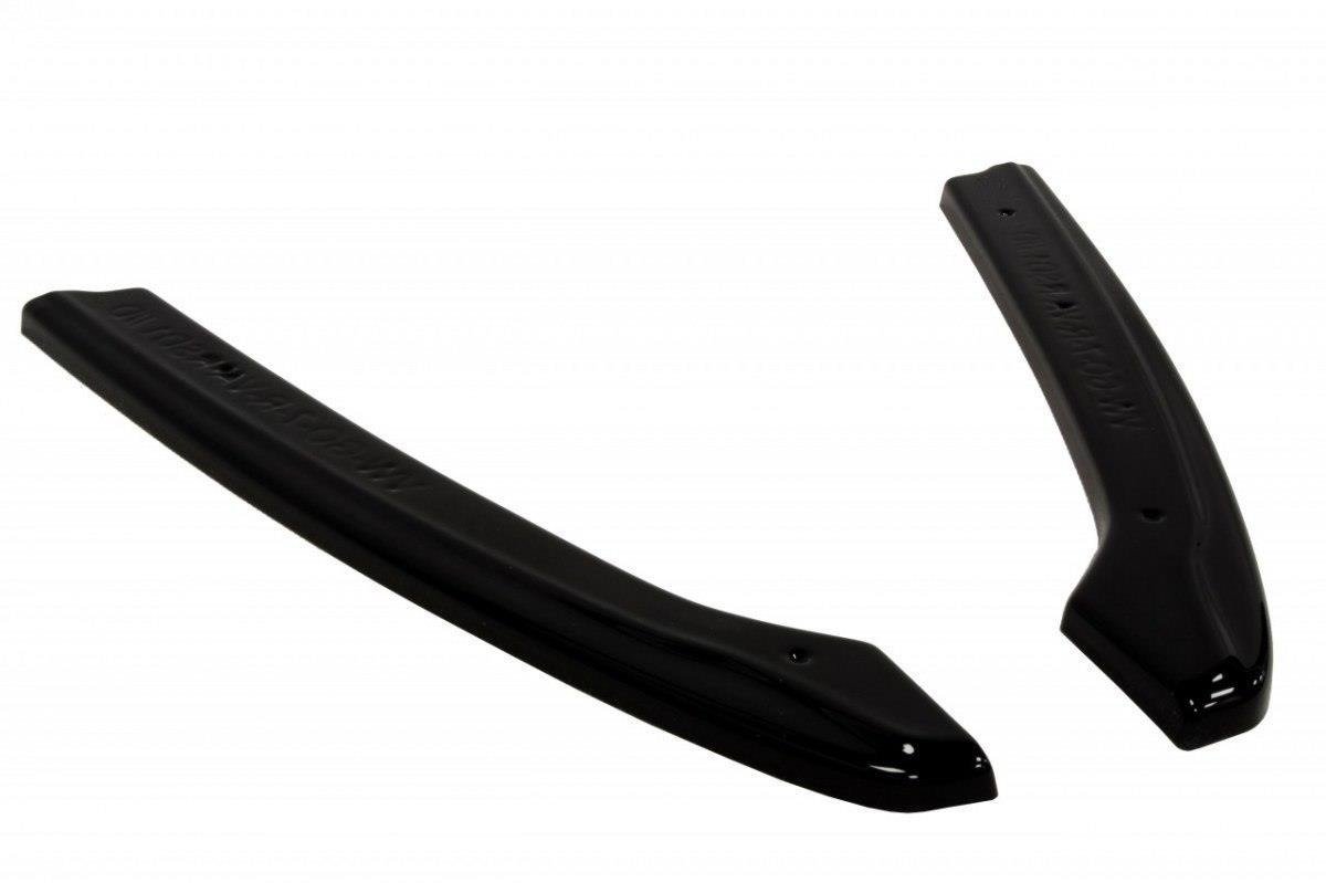 Heck Ansatz Flaps Diffusor für VW GOLF 7 R VARIANT schwarz matt