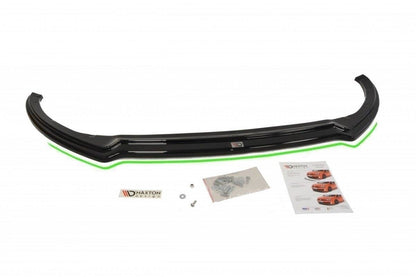 Front Ansatz V.3 für Ford Focus ST Mk3 FL schwarz Hochglanz