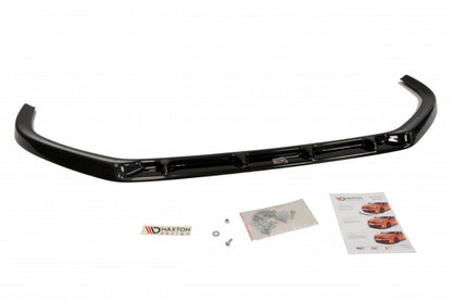Front Ansatz für PEUGEOT 308 vor Facelift schwarz matt